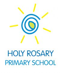 Holy Rosary PS, Ballycragh Logo